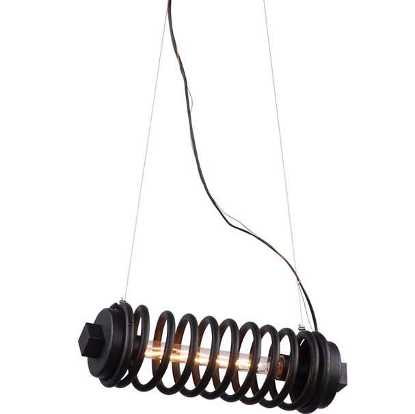 Подвесной светильник Loft Spring Pendant Черный Подвесной светильник Loft Spring Pendant Черный в Рязани | Loft Concept