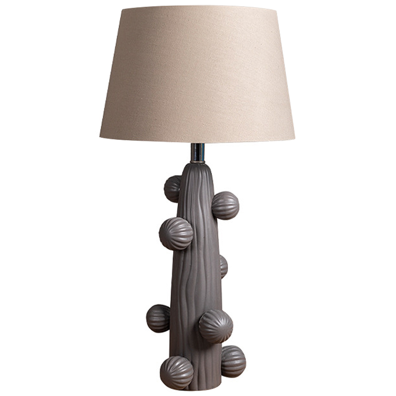 Настольная лампа Molecule Table Lamp Grey Серый Бежевый Настольная лампа Molecule Table Lamp Grey Серый Бежевый в Рязани | Loft Concept