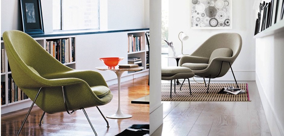 Кресло Womb Chair and Ottoman Кресло Womb Chair and Ottoman - Loft-Concept в Рязани