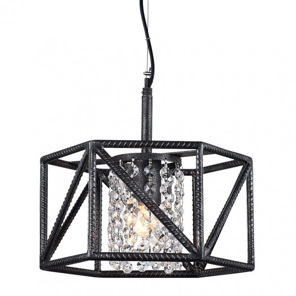 Подвесной светильник Loft Reinforcement Pendant Черный Подвесной светильник Loft Reinforcement Pendant Черный в Рязани | Loft Concept