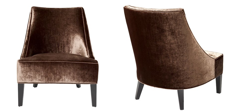 Кресло Eichholtz Chair Dulwich Aegean orange Кресло Eichholtz Chair Dulwich Aegean orange - Loft-Concept в Рязани