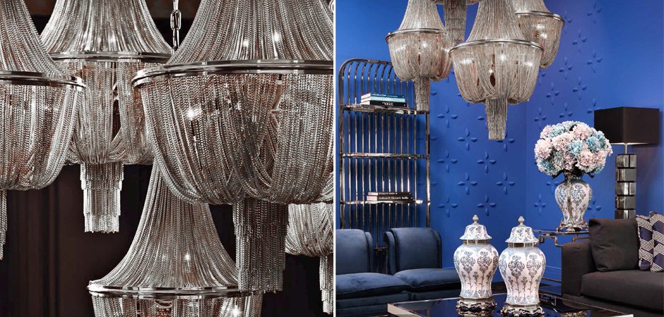 Люстра Chandelier Martinez Nickel L - Loft-Concept в Рязани