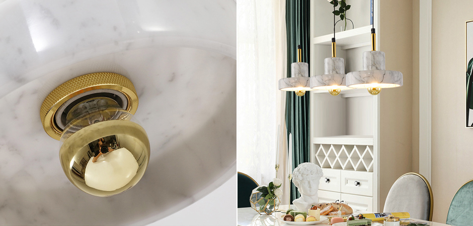 Люстра Tom Dixon Stone Pendant White 3 Люстра Tom Dixon Stone Pendant White 3 - Loft-Concept в Рязани