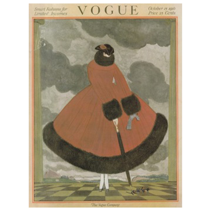 Постер Vogue Cover 1916 October  в Рязани | Loft Concept 