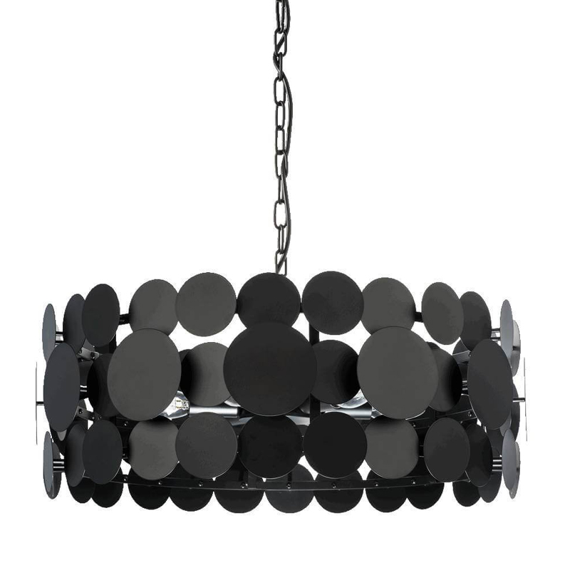 Люстра Black Matte Disk D60 Черный матовый Люстра Black Matte Disk D60 Черный матовый в Рязани | Loft Concept