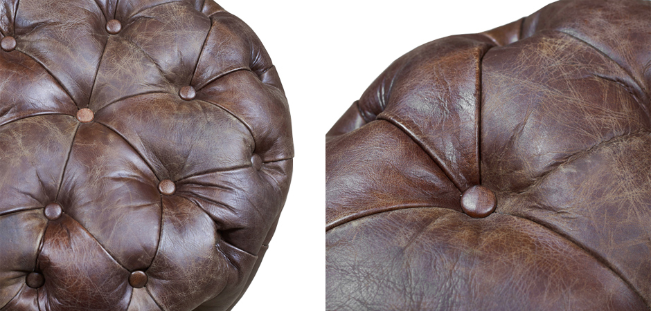 Пуф Loft Leather Buttons Пуф Loft Leather Buttons - Loft-Concept в Рязани