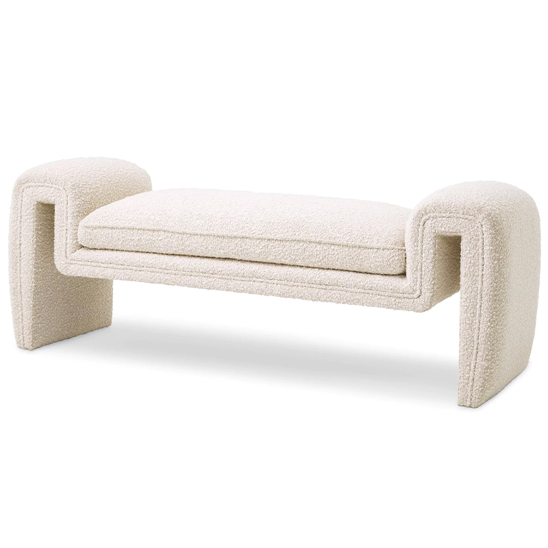 Банкетка Bench Tondo S Белый Банкетка Bench Tondo S Белый в Рязани | Loft Concept