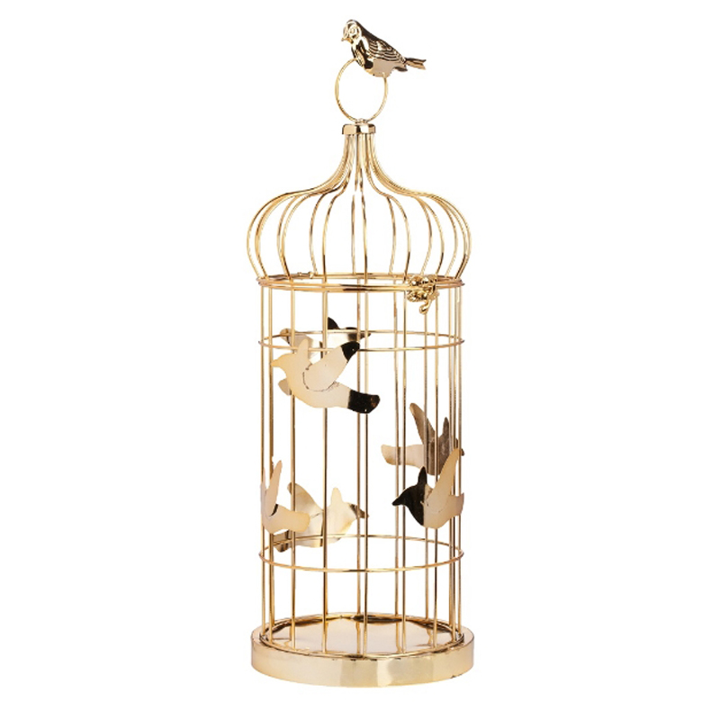 Подсвечник Bird Cage Золотой Подсвечник Bird Cage Золотой в Рязани | Loft Concept