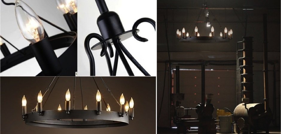 Люстра Camino Round Chandelier Люстра Camino Round Chandelier - Loft-Concept в Рязани