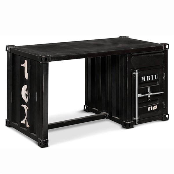 Письменный стол Metal Sea Container Desk Черный Коричневый винтаж Красный (Red) Желтый Темно-синий Малахит (зеленый) Письменный стол Metal Sea Container Desk Черный Коричневый винтаж Красный (Red) Желтый Темно-синий Малахит (зеленый) в Рязани | Loft Concept