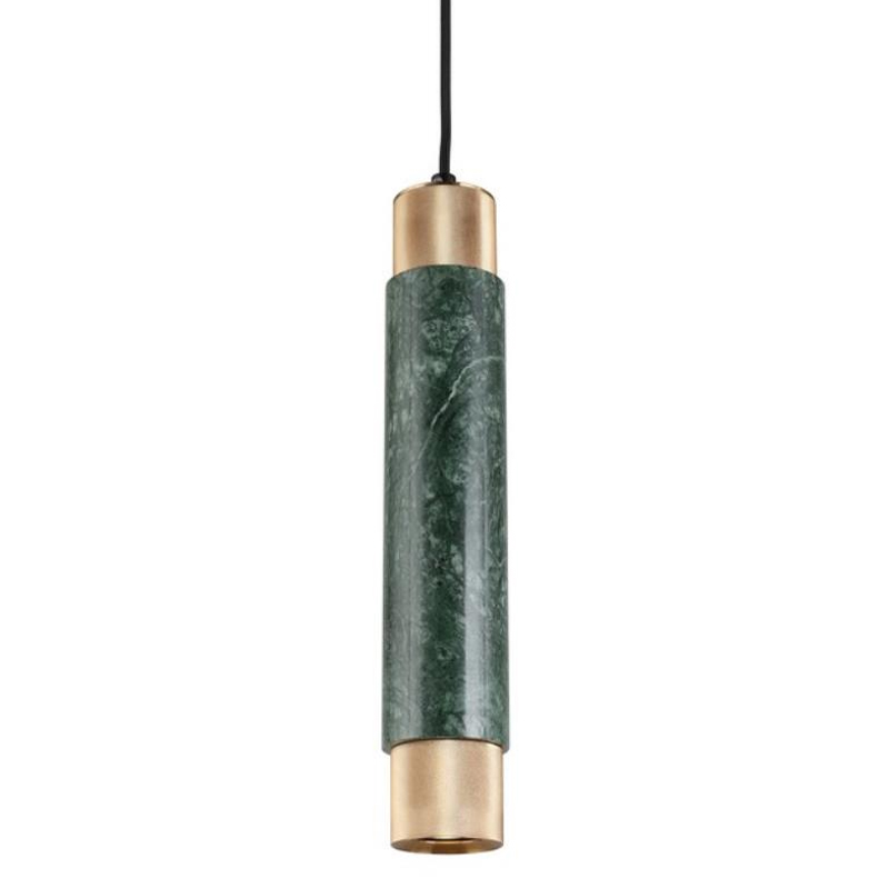 Подвесной светильник Cocktail Tube Изумрудный Изумрудный Золотой Подвесной светильник Cocktail Tube Изумрудный Изумрудный Золотой в Рязани | Loft Concept