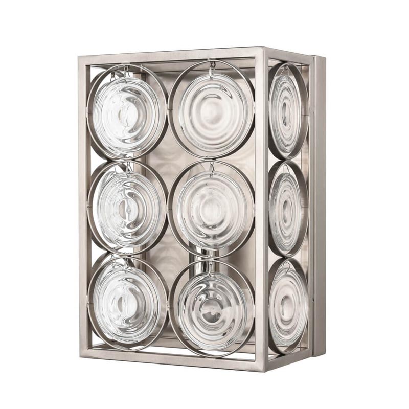 Бра Edalina Sconce nickel satin Никель Сатин Бра Edalina Sconce nickel satin Никель Сатин в Рязани | Loft Concept