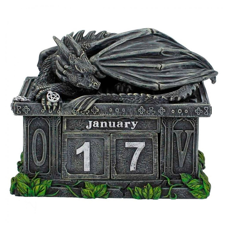 Статуэтка Dragon Box Серый (Gray) Статуэтка Dragon Box Серый (Gray) в Рязани | Loft Concept