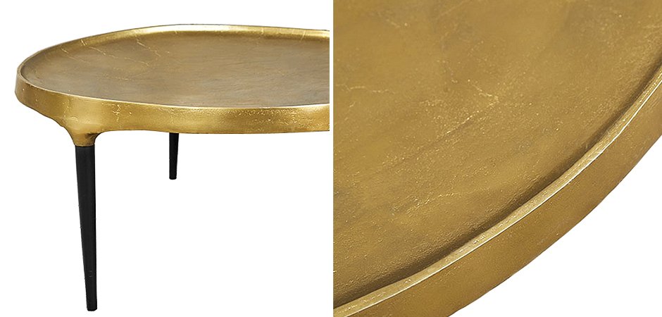 Кофейный стол Brass Stains Table Кофейный стол Brass Stains Table - Loft-Concept в Рязани