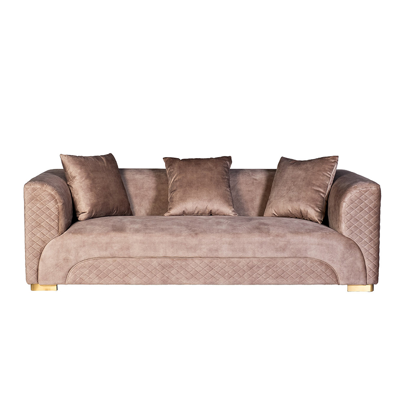 Диван Ingrid three-seater sofa Бежевый Диван Ingrid three-seater sofa Бежевый в Рязани | Loft Concept