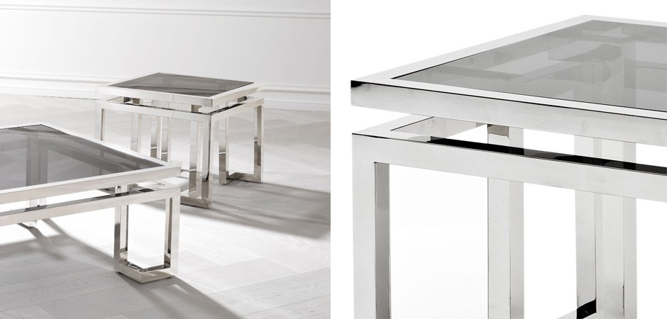 Приставной стол Eichholtz Side Table Palmer Приставной стол Eichholtz Side Table Palmer - Loft-Concept в Рязани