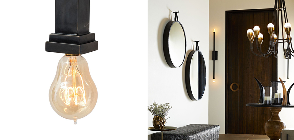 Бра Arteriors HUTU WALL LIGHT Black Бра Arteriors HUTU WALL LIGHT Black - Loft-Concept в Рязани