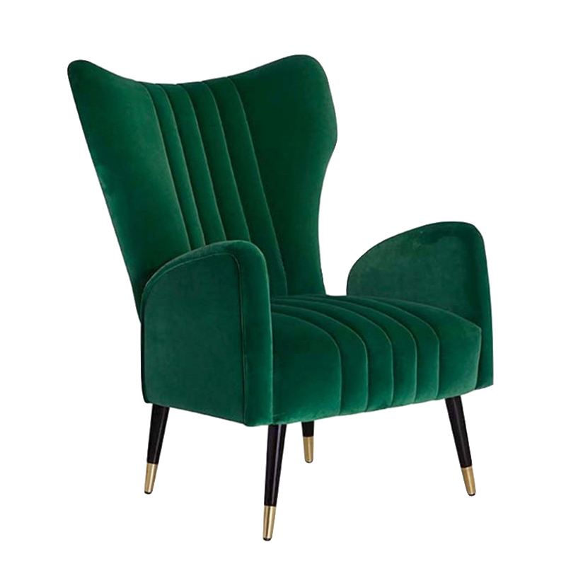 Кресло plant-collections Drummond Armchairs Blue Velvet Зеленый Кресло plant-collections Drummond Armchairs Blue Velvet Зеленый в Рязани | Loft Concept