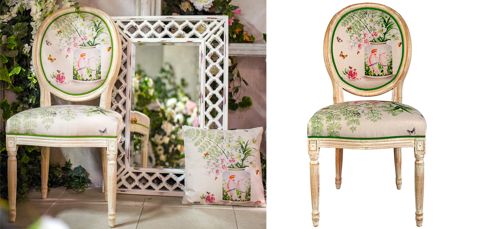Стул Lilies and Orchids Stool Стул Lilies and Orchids Stool - Loft-Concept в Рязани