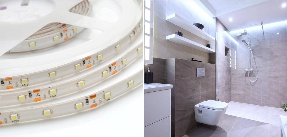 Комплект светодиодной ленты 4,8W/m 60LED/m 3528SMD холодный белый Комплект светодиодной ленты 4,8W/m 60LED/m 3528SMD холодный белый - Loft-Concept в Рязани