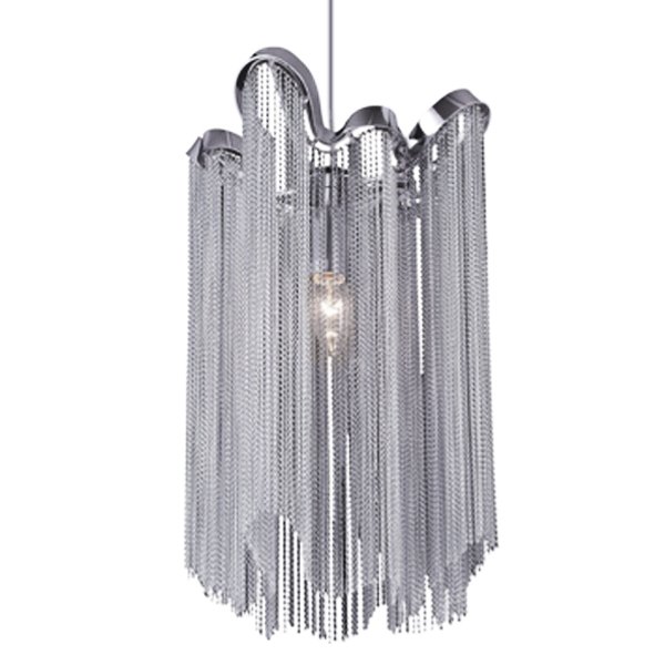 Подвесной светильник Atlantis Chain White Хром Подвесной светильник Atlantis Chain White Хром в Рязани | Loft Concept