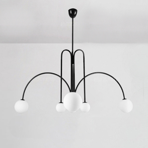 Люстра Fontana Amorosa Gran Finale Black Черный Белый Люстра Fontana Amorosa Gran Finale Black Черный Белый в Рязани | Loft Concept