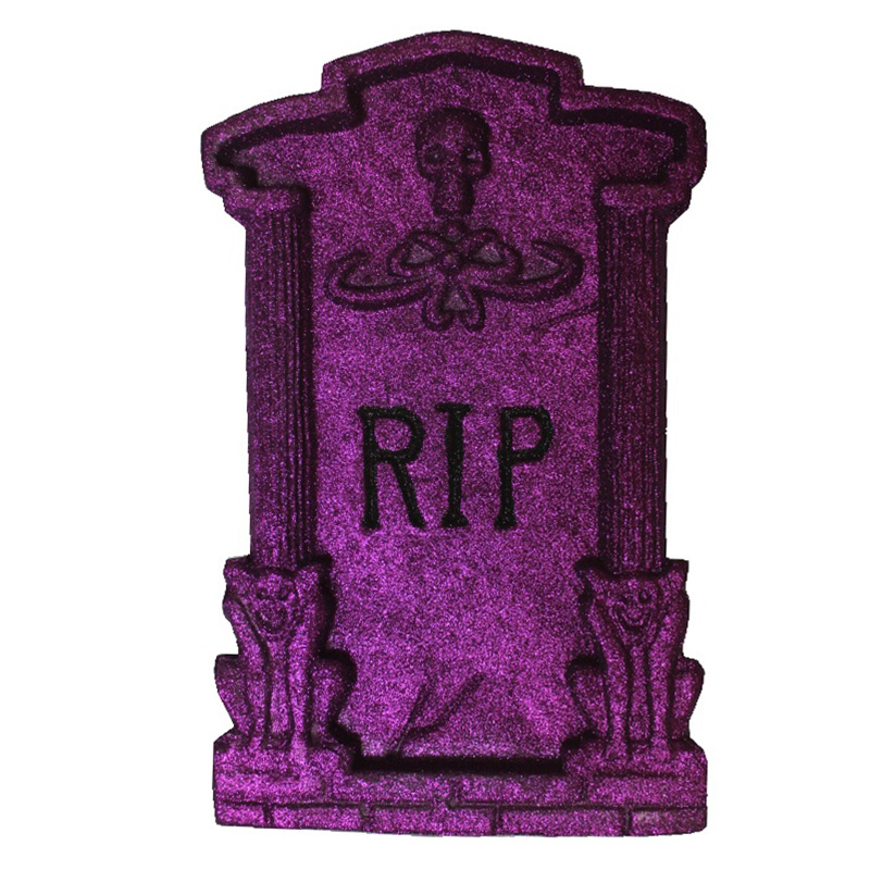 Аксессуар для Хэллоуина Надгробие R.I.P. Фиолетовый Аксессуар для Хэллоуина Надгробие R.I.P. Фиолетовый в Рязани | Loft Concept