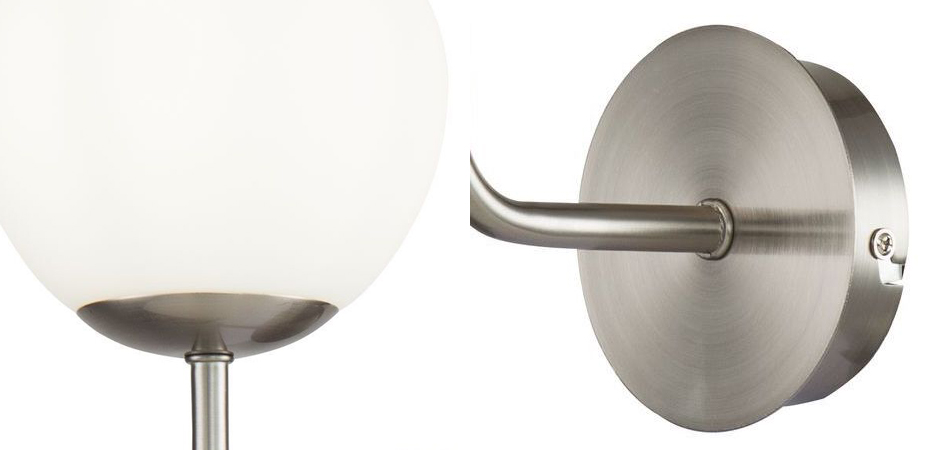 Бра Tiepolo Ball Sconces nickel Бра Tiepolo Ball Sconces nickel - Loft-Concept в Рязани