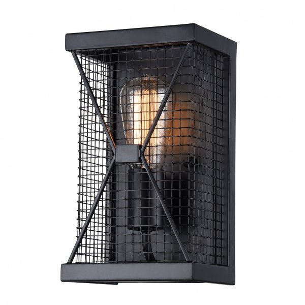 Бра Mosquitoes Caster Bra Square Черный Бра Mosquitoes Caster Bra Square Черный в Рязани | Loft Concept