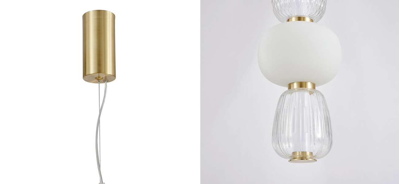 Подвесной светильник HANDLE GRAPE 90 см - фото №1