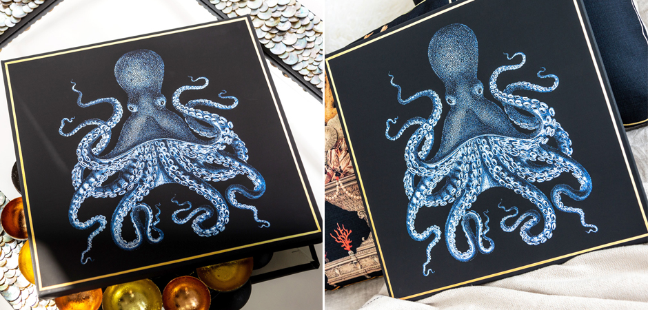 Постер Blue Octopus Poster 2 Постер Blue Octopus Poster 2 - Loft-Concept в Рязани