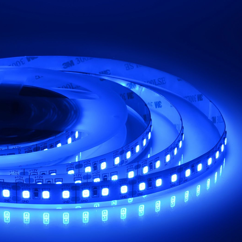 Светодиодная лента 20W/m 120LED/m 2835SMD синий 5M Белый Светодиодная лента 20W/m 120LED/m 2835SMD синий 5M Белый в Рязани | Loft Concept