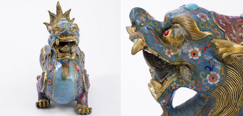 Большой Бронзовый Китайский дракон - Loft-Concept в Рязани