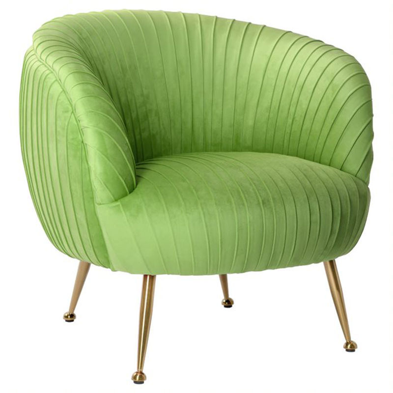 Кресло SOUFFLE CHAIR green матовое золото Зеленый Кресло SOUFFLE CHAIR green матовое золото Зеленый в Рязани | Loft Concept
