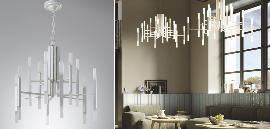 Люстра ALMA LIGHT BARCELONA White Люстра ALMA LIGHT BARCELONA White - Loft-Concept в Рязани