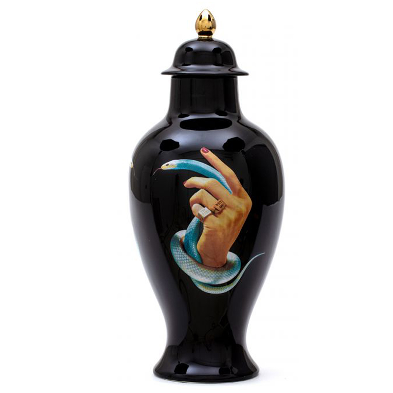 Ваза Seletti Vase Hands with Snakes Мульти Ваза Seletti Vase Hands with Snakes Мульти в Рязани | Loft Concept