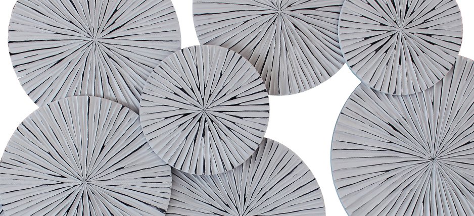 Арт-объект Apollo Gray Wall Plaque Disc Арт-объект Apollo Gray Wall Plaque Disc - Loft-Concept в Рязани