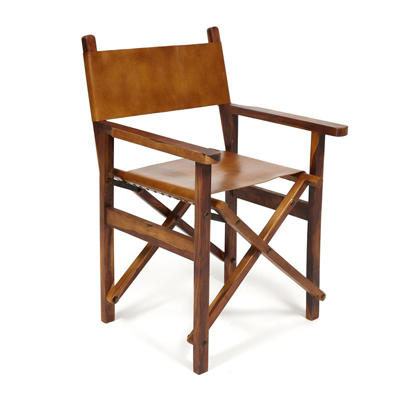 Кресло Buffalo Leather folding armchair Коричневый винтаж Кресло Buffalo Leather folding armchair Коричневый винтаж в Рязани | Loft Concept