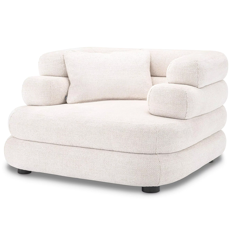 Кресло Eichholtz Chair Malaga Молочный Кресло Eichholtz Chair Malaga Молочный в Рязани | Loft Concept