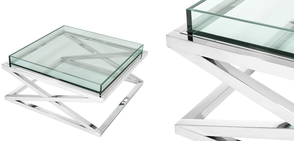 Журнальный стол Eichholtz Coffee Table Curtis Журнальный стол Eichholtz Coffee Table Curtis - Loft-Concept в Рязани