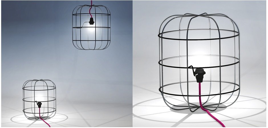 Подвесной светильник Loft Cage Barrel Подвесной светильник Loft Cage Barrel - Loft-Concept в Рязани