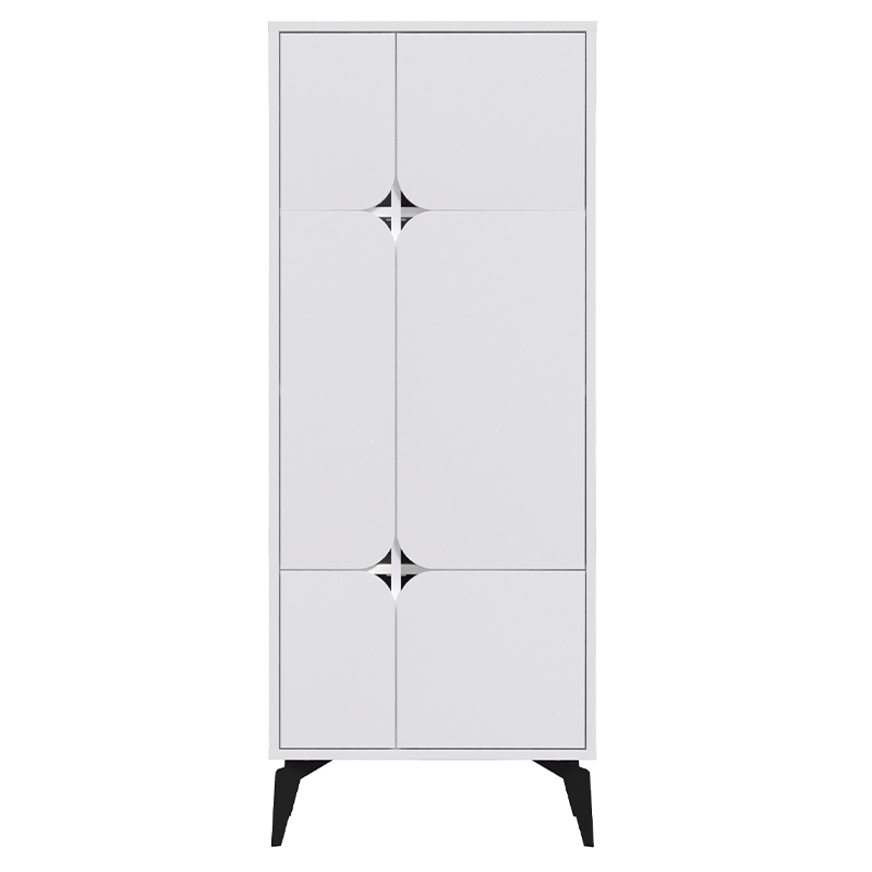 Комод белый с 4-мя дверцами на металлических ножках SPARK MULTIPURPOSE CABINET WHITE Белый Комод белый с 4-мя дверцами на металлических ножках SPARK MULTIPURPOSE CABINET WHITE Белый в Рязани | Loft Concept