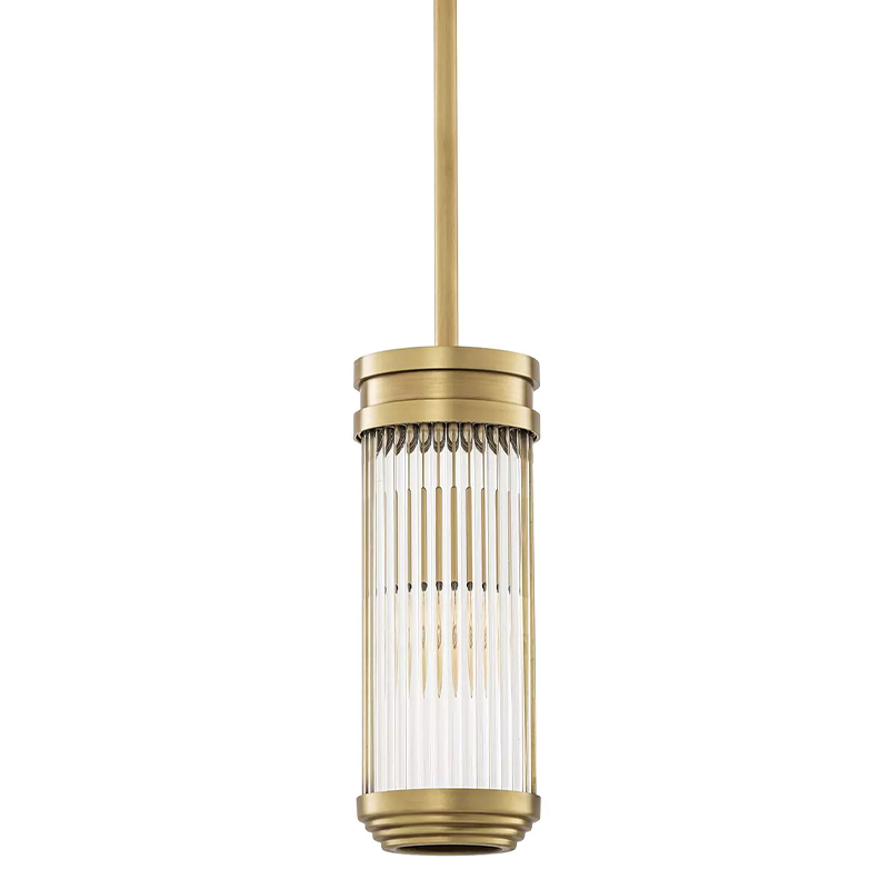 Подвесной светильник Eichholtz Pendant Rousseau S Прозрачное Стекло Латунь в Рязани | Loft Concept 