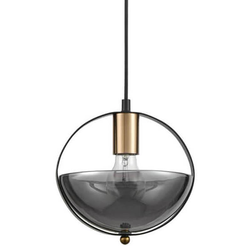 Подвесной светильник Gervais smoky Дымчатый (Smoke) Черный в Рязани | Loft Concept 