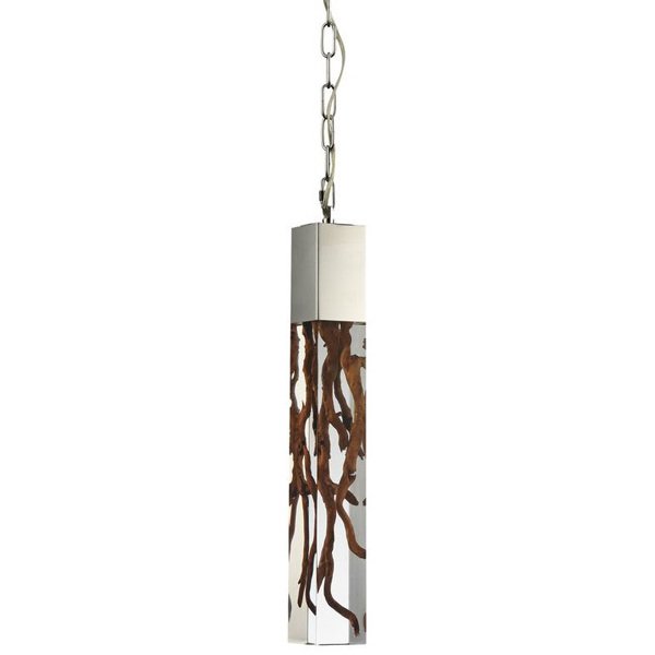 Подвесной светильник Bleu Nature KISIMI Pendant Lamp Белый Коричневый Подвесной светильник Bleu Nature KISIMI Pendant Lamp Белый Коричневый в Рязани | Loft Concept