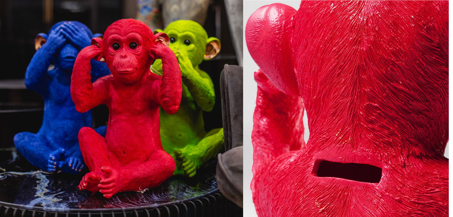 Копилка Red  Monkey - фото