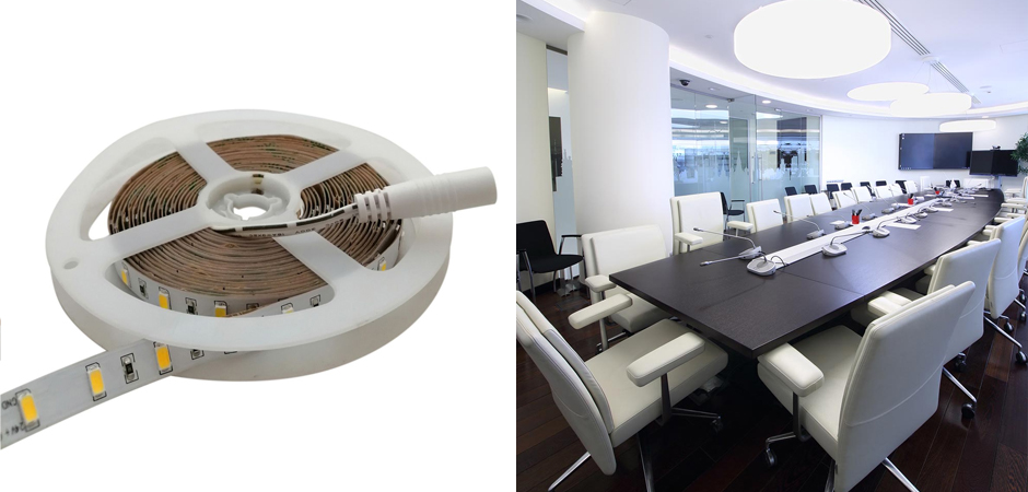 Светодиодная лента 22W/m 60LED/m 5630SMD холодный белый 5M Светодиодная лента 22W/m 60LED/m 5630SMD холодный белый 5M - Loft-Concept в Рязани