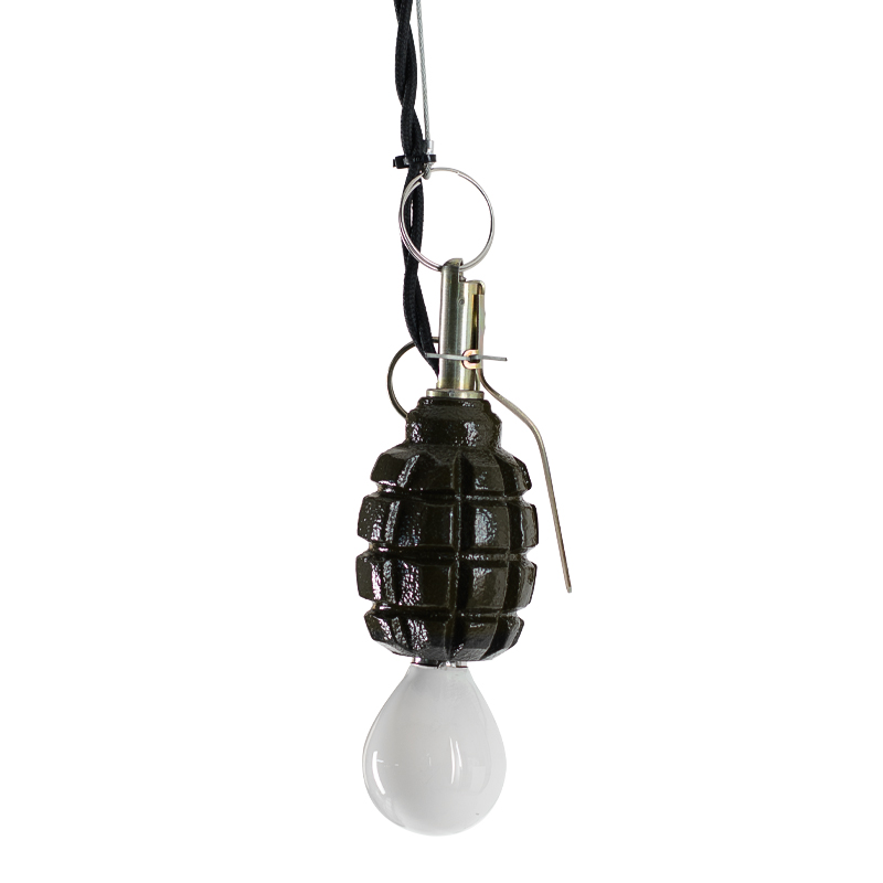 Подвесной светильник Grenade Lamp Коричневый Подвесной светильник Grenade Lamp Коричневый в Рязани | Loft Concept