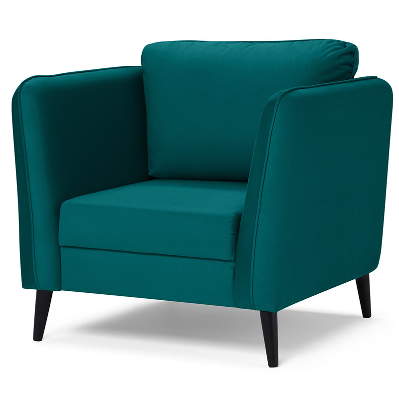 Кресло Ingram Chair Бирюзовый Черный Кресло Ingram Chair Бирюзовый Черный в Рязани | Loft Concept