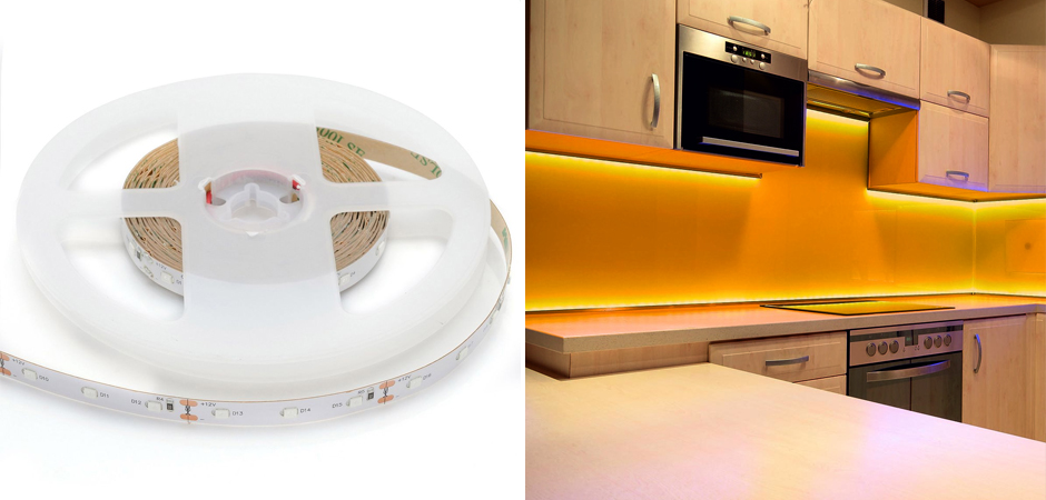 Светодиодная лента 4,8W/m 60LED/m 3528SMD желтый Светодиодная лента 4,8W/m 60LED/m 3528SMD желтый - Loft-Concept в Рязани